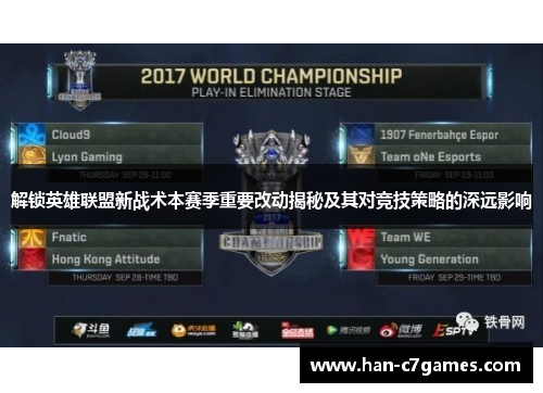 解锁英雄联盟新战术本赛季重要改动揭秘及其对竞技策略的深远影响